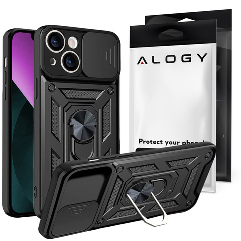 Puzdro Alogy Camshield Stand Ring s krytom fotoaparátu pre Apple iPhone 13 Mini