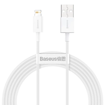 Baseus Superior USB - Lightning 2.4A 2 m Kabel Weiß (CALYS-C02)
