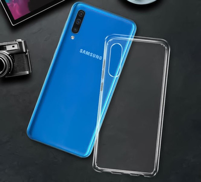 Alogy silikonové pouzdro kryt pouzdro pro Samsung Galaxy A30S / A50 / A50S průhledné