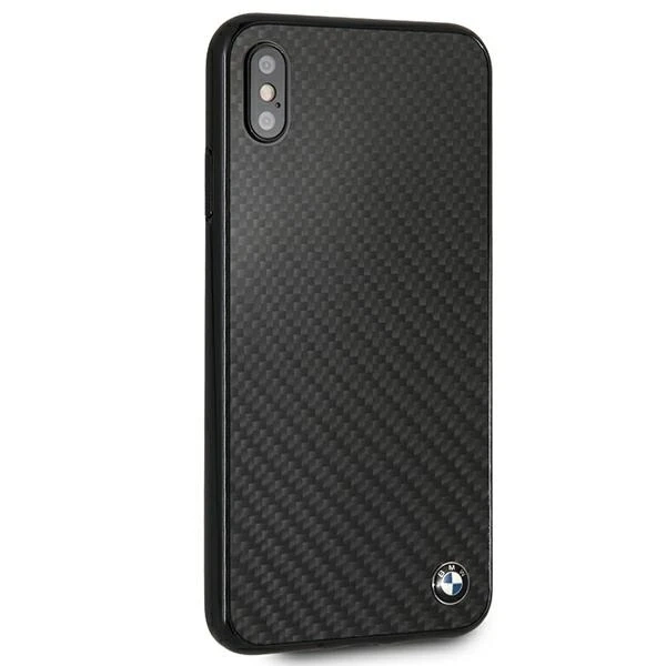 BMW BMHCI65MBC hardcase ochranné pouzdro na telefon pro Apple iPhone Xs Max černá/černá Siganture-Carbon