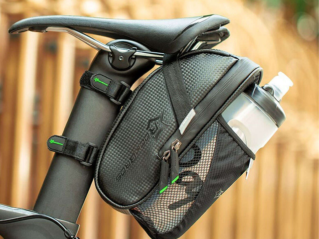Велосипедна підсідельна сумка для пляшки з водою / інструментів RockBros C7-1 Black