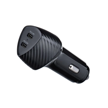 FORCELL F-ENERGY Carbon CC50-2C Car Charger 2 x Type C PD 3A 40W
