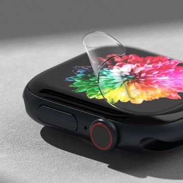 3x Ochranné puzdrá na Apple Watch 10 46 mm Ringke Dual Easy 3-balenie, priehľadné