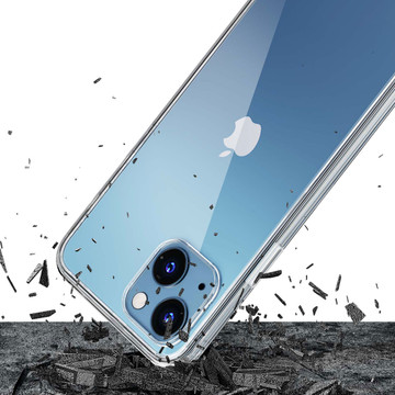 Etui ochronne obudowa Alogy Hybrid Case Super Clear do Apple iPhone 13 Przezroczyste + Szkło