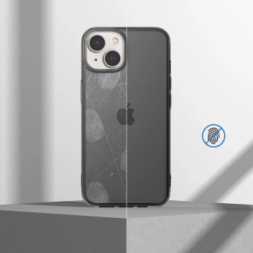 Kryt Ringke Fusion Matte pro kryt iPhone 14 Plus s gelovým rámečkem šedé barvy