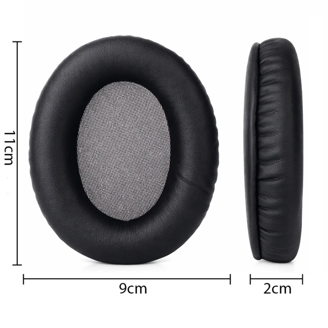 Alogy Earmuffs Ear Pads Pads for Bose QC35 QC25 QC15 QC2 AE2 Black