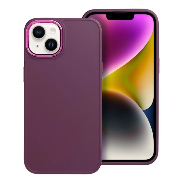 FRAME case for IPHONE 14 purple