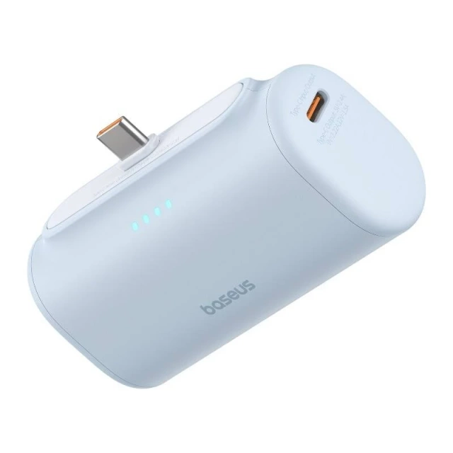 Baseus Compact Powerbank 5000mAh 20W USB-C Mini rýchlonabíjacia modrá