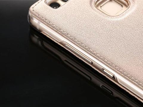 Etui flip s-view kryt na Huawei p9 Czarne
