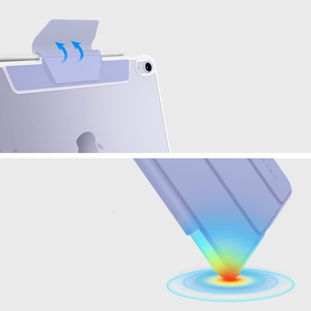 Etui Spigen Ultra Hybrid Pro für Apple iPad Air 4 2020 / 5 2022 Lavendel