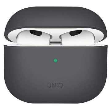 УНІКАЛЬНИЙ Чохол Lino AirPods 3 покоління Силіконовий сірий / попелясто-сірий