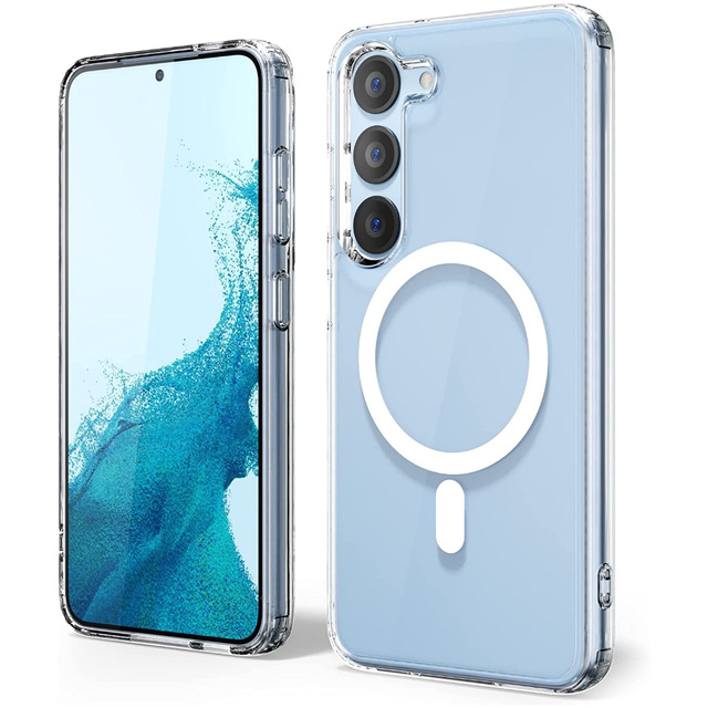 Ochranné puzdro FlexAir Hybrid na telefón MagSafe pre Samsung Galaxy S23 Clear