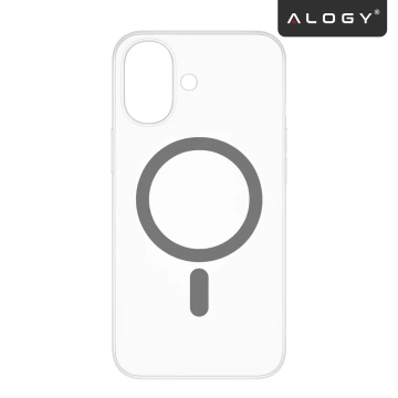 Kryt pre Apple iPhone 16 Pro Max Alogy MagSafe Hybrid Matte Case Matný kryt s ochranou šošovky čierny