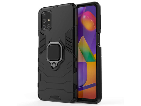 Etui Alogy Stand Ring Armor do Samsung Galaxy M31s czarne