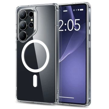 Etui für Samsung Galaxy S25 Ultra Clear ESR Classic Hybrid HaloLock MagSafe