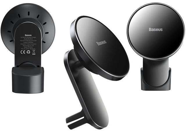 Автомобільний тримач Baseus Big Energy з індукційною зарядкою Mgasafe 15 Вт для iPhone