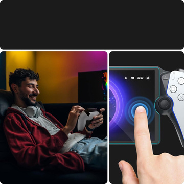 Tvrzené sklo pro Sony Playstation Portal Spigen Glas.TR "EZ FIT" Čiré s montážním rámečkem [1 ks]