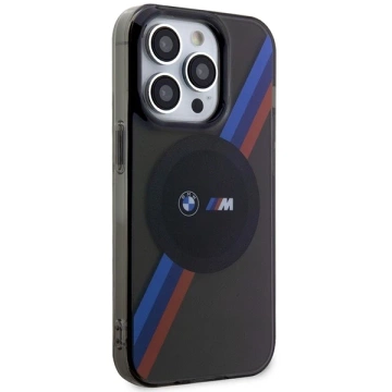 Etui BMW BMHMP14LHDTK pro iPhone 14 Pro 6.1" Tricolor Stripes MagSafe