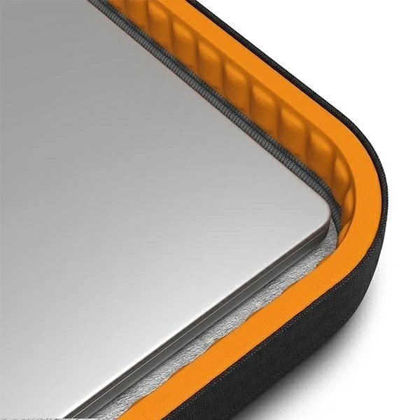 Pouzdro na notebook UNIQ Bergen Sleeve 14" černá/půlnoční černá