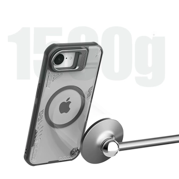 Чохол для iPhone 16e з підставкою Nillkin Iceblade MagSafe, чорний