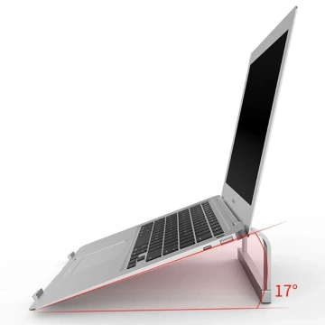 Stojan na 16" notebook Uls100 Universal Laptop Stand Silver