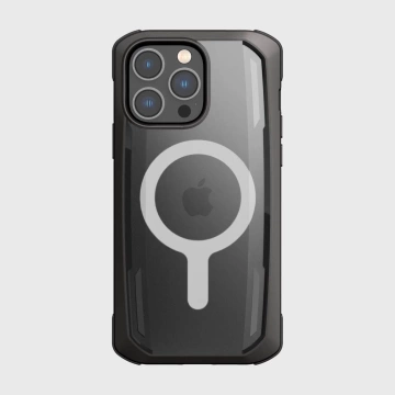 Raptic Secure Case pre iPhone 14 Pro s pancierovým krytom MagSafe čierny