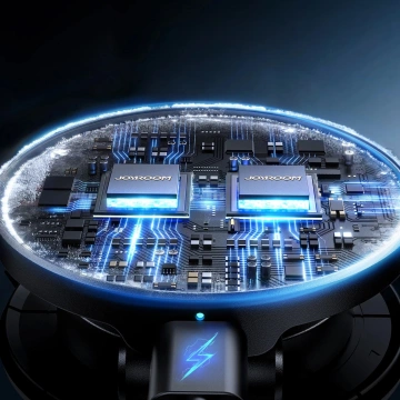 Joyroom JR-ZS408 MagSafe 15W Wireless Charger Holder Black