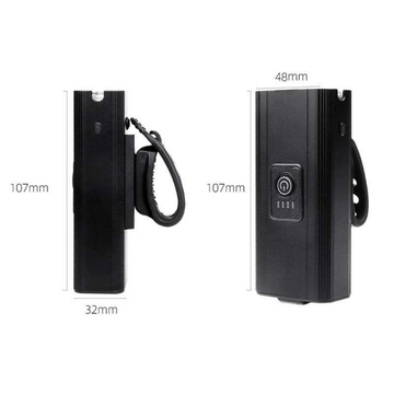 Superfire GT-R3 bicycle flashlight, PowerBank, USB, 600lm, 130m