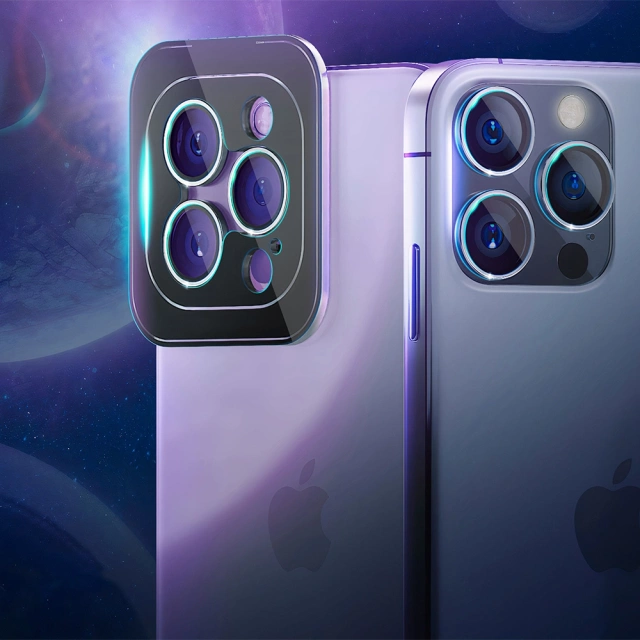 3mk Lens Protection Pro Phone Protector Lens Protector pre Apple iPhone 14 Pro / 14 Pro Max Violet