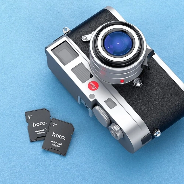 HOCO SD-Speicherkartenadapter HB22 Universal MicroSD auf SD Schwarz