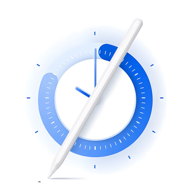 Stylus Pen M2 pro Apple iPad Air, Pro, Mini s dlaní Rejection White