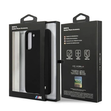 Etui BMW BMHCS21SMSILBK do Samsung Galaxy S21 G991 Silicone M Collection