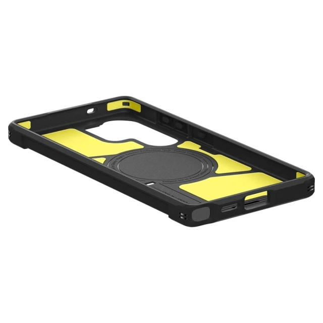 Ochranný kryt Spigen Tough Armor MagSafe pre Galaxy S25 Ultra, čierny