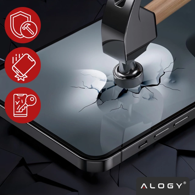 Handyhülle Wasserdichtes Gehäuse Alogy universal IPX8 bis 6,5 Schwarz