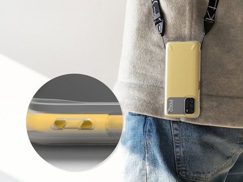 Захисний чохол накладка Ringke Onyx Cover для Xiaomi Poco M3 Clear