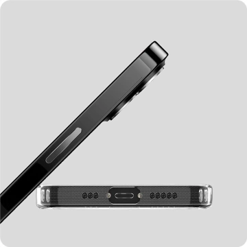 Etui Flexair Hybrid nerobí nič Telefón 2A Clear