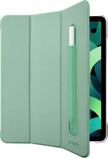 LAUT Huex Folio - protective case with holder for Apple Pencil for iPad Air 10.9" 4/5G (green)