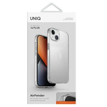 Etui UNIQ Air Fender pro iPhone 14 Plus 6,7" nude transparentní