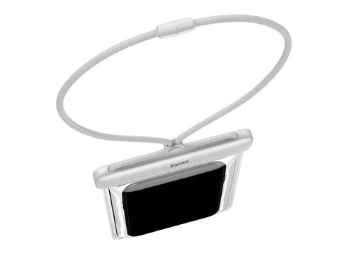 Baseus Vodotěsné pouzdro na telefon 7,2'' IPX8 White