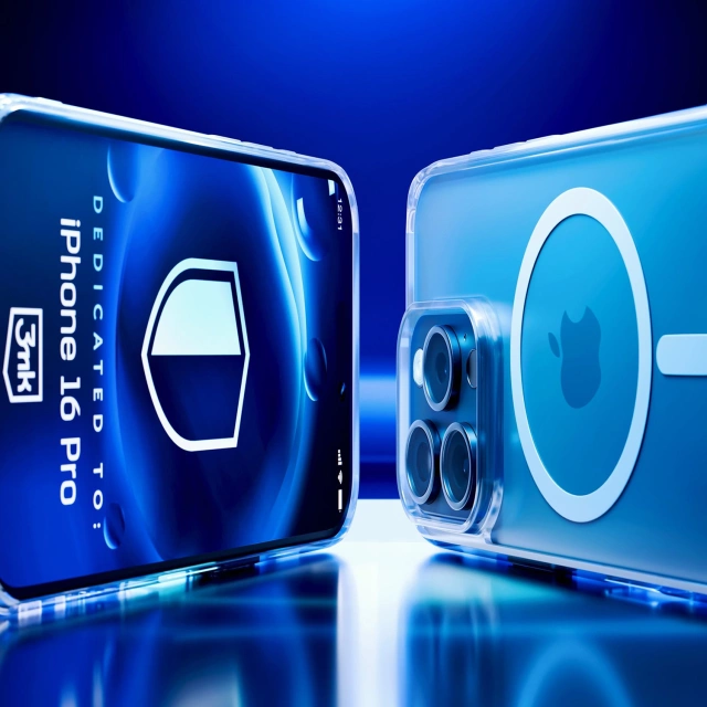 Puzdro pre Apple iPhone 16 Pro pre MagSafe 3mk MagCase zosilnené puzdro obrnený priehľadný chrbát