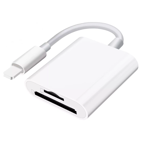 Alogy SD Micro Card Reader для iPhone iPad Адаптер Lightning