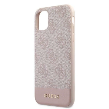 Жорсткий чохол Etui Guess GUHCN61G4GLPI для iPhone 11 6,1" / Xr 4G Stripe Collection
