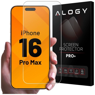 Загартоване скло для Apple iPhone 16 Pro Max Screen Protector 9H Alogy Heavy Pro ™️