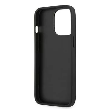 Etui Guess GUHCP13L4GMRGR pro Apple iPhone 13 Pro / 13 6,1" szary/grey hardcase 4G s kroužkovým stojánkem