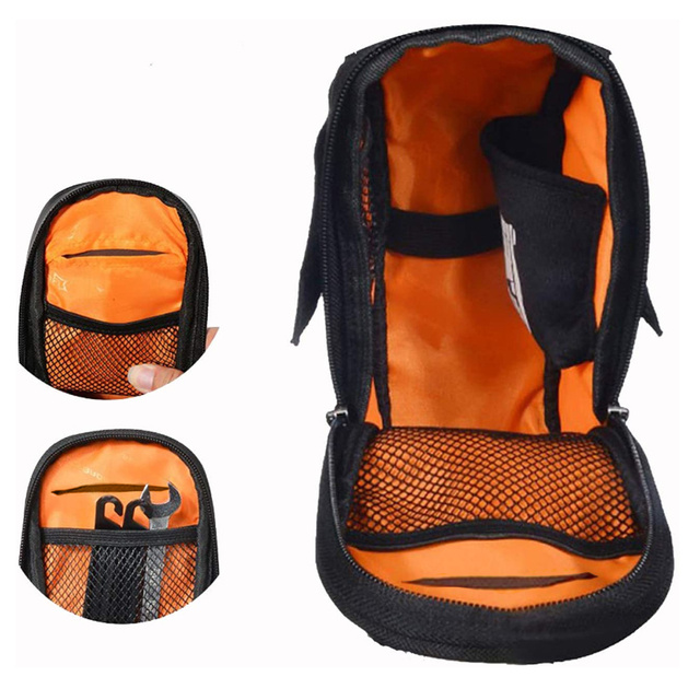 Велосипедна сумка RockBros C7-BK Saddle bag для велосипедної пляшки води під сідло Black