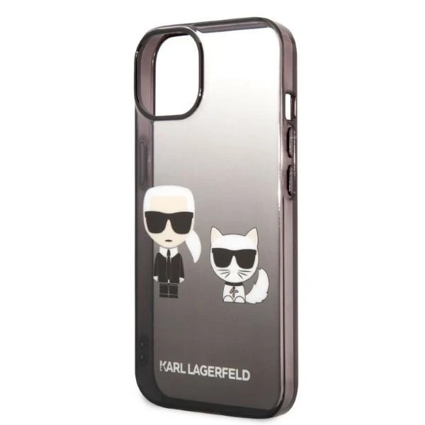 Etui Karl Lagerfeld KLHCP14STGKCK do Apple iPhone 14 6,1" pevné puzdro Gradient Ikonik Karl