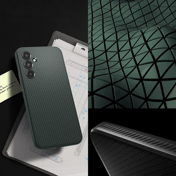 Spigen Liquid Air Handyhülle für Samsung Galaxy A54 5G Abyss Green Glass