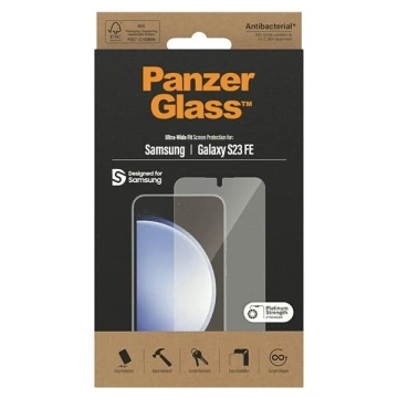 Tvrdené sklo PanzerGlass pre Samsung Galaxy S23 FE Ultra Wide Fit