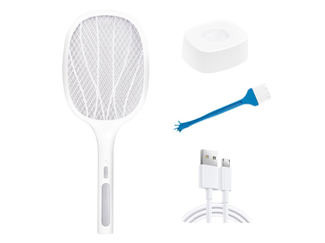 Lampa owadobójcza 6 LED UV Alogy przenośna łapka na owady insekty Biała