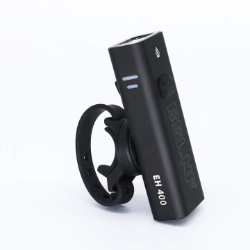 Predné LED svetlo na bicykel EH 400, nastaviteľné 400 LM, 2000 mAh, vodotesné, čierne